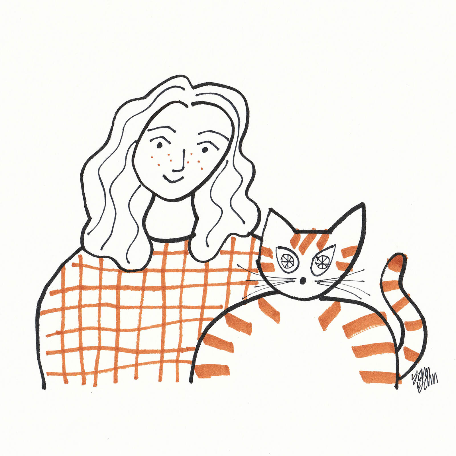yamyamの似顔絵屋さん(動物似顔絵)